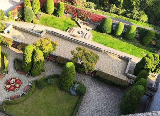 Dolné a horné nádvorie